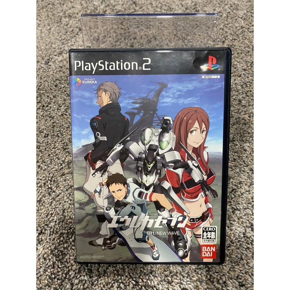 Video Game Sony PS2 Eureka Seven TR1 New Wave Bandai NTSC-J Excellent